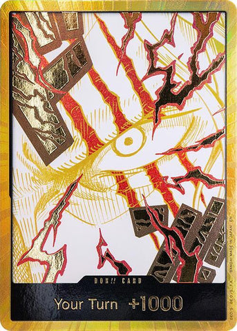 DON!! Card (Shanks) (Gold) - Foil (Premium Booster -The Best- Vol.2 [PRB-02])()(DON!!)