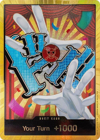 DON!! Card (Buggy) (Gold) - Foil (Premium Booster -The Best- Vol.2 [PRB-02])()(DON!!)