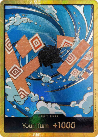 DON!! Card (Jinbe) (Gold) - Foil (Premium Booster -The Best- Vol.2 [PRB-02])()(DON!!)