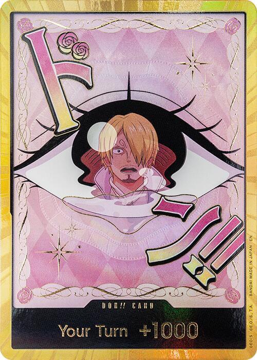 DON!! Card (Pudding) (Gold) - Foil (Premium Booster -The Best- Vol.2 [PRB-02])()(DON!!)