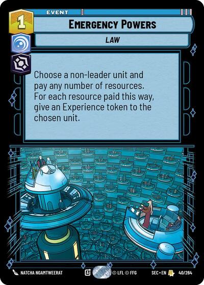 Emergency Powers (Secrets of Power)(SEC-040/264)(R)