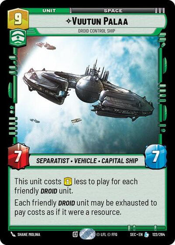 Vuutun Palaa, Droid Control Ship (Secrets of Power)(SEC-122/264)(L)