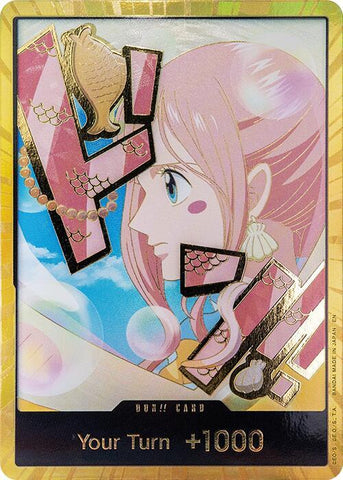 DON!! Card (Shirahoshi) (Gold) - Foil (Premium Booster -The Best- Vol.2 [PRB-02])()(DON!!)