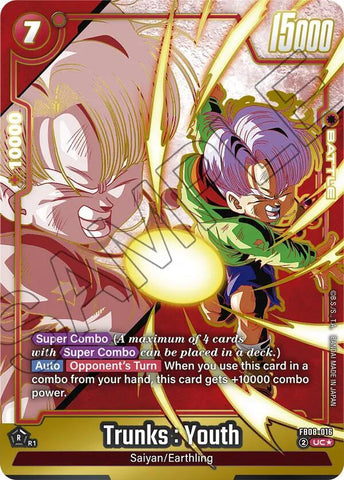 Trunks : Youth [016] [Alternate Art] [Foil] (FB08-016)(UC)