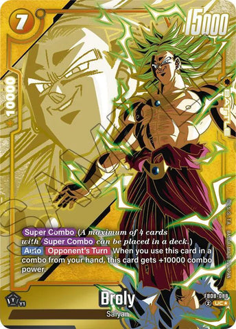 Broly [088] [Alternate Art] [Foil] (FB08-088)(UC)