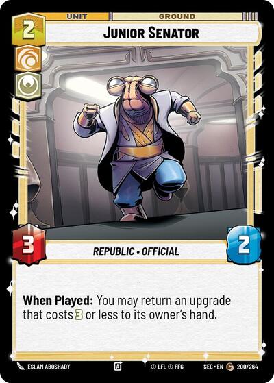 Junior Senator (Secrets of Power)(SEC-200/264)(C)