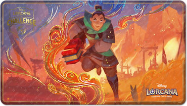 Foil Playmat (Mulan - Charging Ahead - Disney Lorcana Challenge)