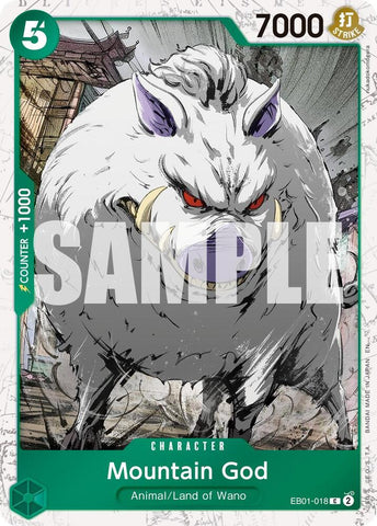 Mountain God (Pirate Foil) - Foil (Premium Booster -The Best- Vol.2 [PRB-02])(EB01-018)(C)