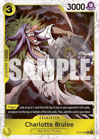 Charlotte Brulee (Pirate Foil) - Foil (Premium Booster -The Best- Vol.2 [PRB-02])(ST20-003)(C)
