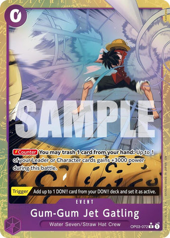 Gum-Gum Jet Gatling (Alternate Art) - Foil (Premium Booster -The Best- Vol.2 [PRB-02])(OP03-072)(R)