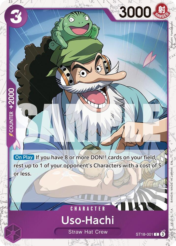 Uso-Hachi (Pirate Foil) - Foil (Premium Booster -The Best- Vol.2 [PRB-02])(ST18-001)(C)