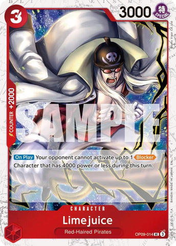 Limejuice (Pirate Foil) - Foil (Premium Booster -The Best- Vol.2 [PRB-02])(OP09-014)(UC)
