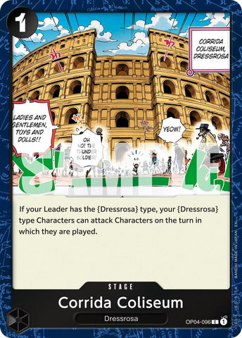 Corrida Coliseum (Pirate Foil) - Foil (Premium Booster -The Best- Vol.2 [PRB-02])(OP04-096)(C)