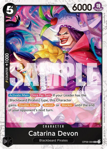 Catarina Devon (Pirate Foil) - Foil (Premium Booster -The Best- Vol.2 [PRB-02])(OP09-084)(UC)
