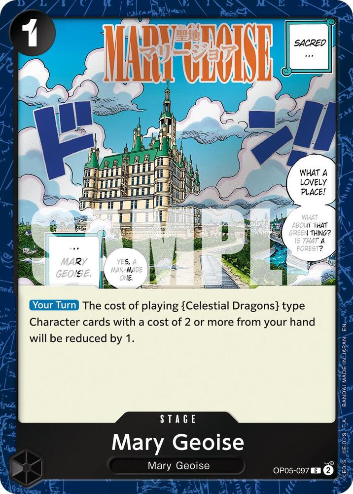 Mary Geoise (Pirate Foil) - Foil (Premium Booster -The Best- Vol.2 [PRB-02])(OP05-097)(C)