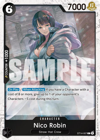 Nico Robin - ST14-007 (Pirate Foil) - Foil (Premium Booster -The Best- Vol.2 [PRB-02])(ST14-007)(C)