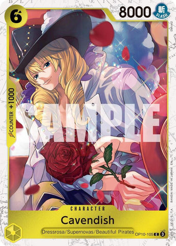 Cavendish - OP10-105 (Pirate Foil) - Foil (Premium Booster -The Best- Vol.2 [PRB-02])(OP10-105)(C)