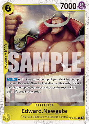 Edward.Newgate - ST13-004 (Pirate Foil) - Foil (Premium Booster -The Best- Vol.2 [PRB-02])(ST13-004)(C)
