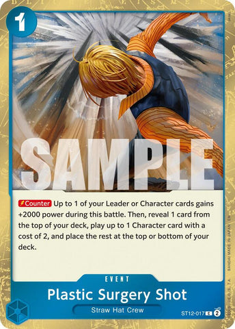 Plastic Surgery Shot - ST12-017 (Pirate Foil) - Foil (Premium Booster -The Best- Vol.2 [PRB-02])(ST12-017)(C)