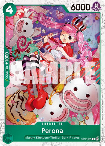 Perona (Pirate Foil) - Foil (Premium Booster -The Best- Vol.2 [PRB-02])(ST12-005)(C)