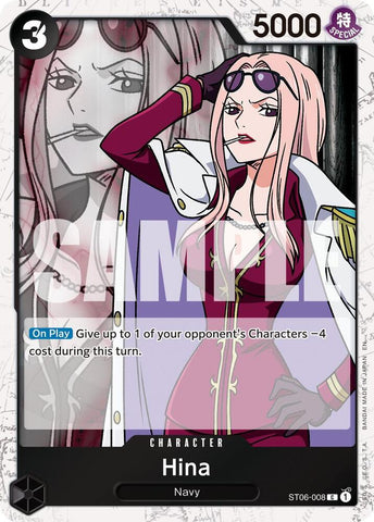 Hina (Pirate Foil) - Foil (Premium Booster -The Best- Vol.2 [PRB-02])(ST06-008)(C)