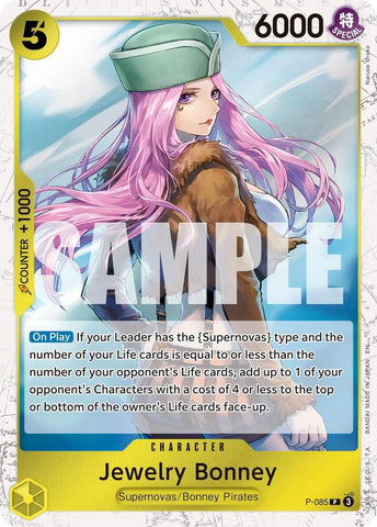 Jewelry Bonney - P-085 (Pirate Foil) - Foil (Premium Booster -The Best- Vol.2 [PRB-02])(P-085)(PR)
