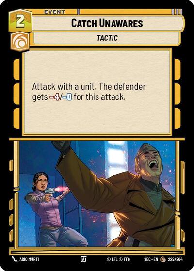 Catch Unawares (Secrets of Power)(SEC-229/264)(C)