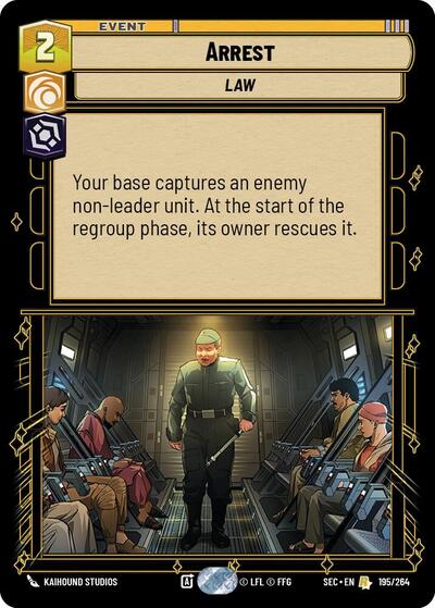 Arrest (Secrets of Power)(SEC-195/264)(R)