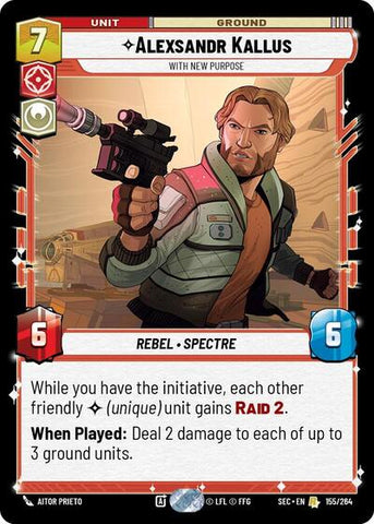 Alexsandr Kallus, With New Purpose (Secrets of Power)(SEC-155/264)(R)