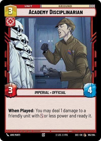 Academy Disciplinarian (Secrets of Power)(SEC-165/264)(C)