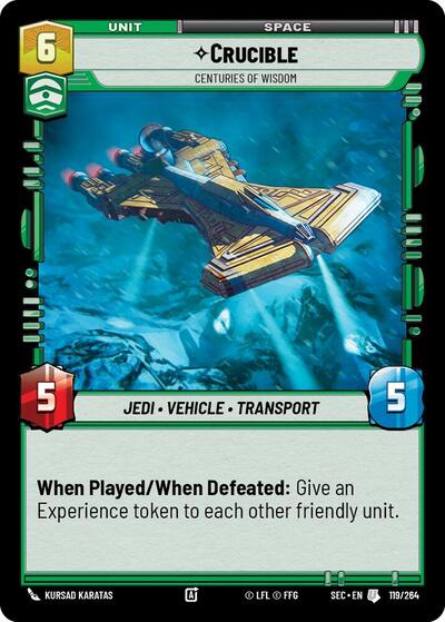 Crucible, Centuries of Wisdom (Secrets of Power)(SEC-119/264)(U)