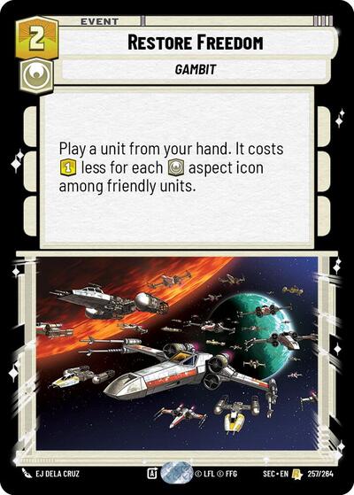 Restore Freedom (Secrets of Power)(SEC-257/264)(R)