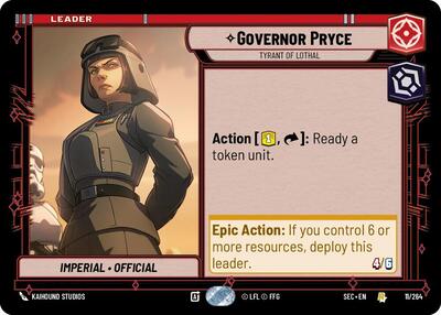 Governor Pryce, Tyrant of Lothal (Secrets of Power)(SEC-011/264)(R)