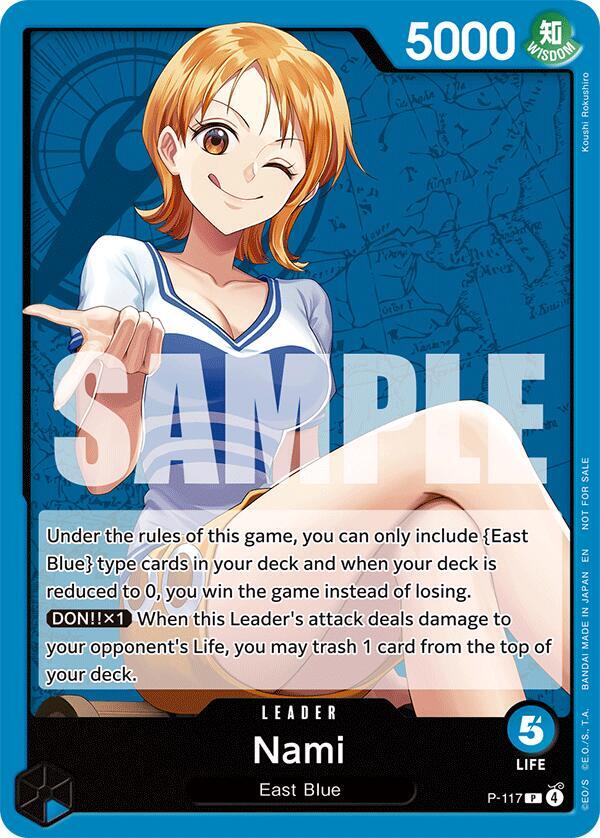 Nami - P-117 (One Piece Promotion Cards)(P-117)(PR)