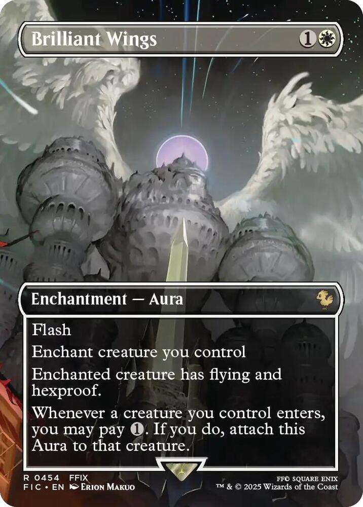 Brilliant Wings - Borderless (Final Fantasy Commander)(FIC-454)(R)