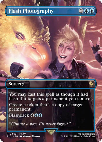 Flash Photography - Borderless (Final Fantasy Commander)(FIC-463)(R)