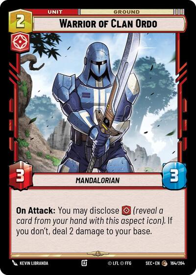 Warrior of Clan Ordo (Secrets of Power)(SEC-164/264)(C)
