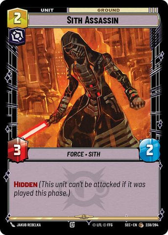 Sith Assassin (Secrets of Power)(SEC-238/264)(C)