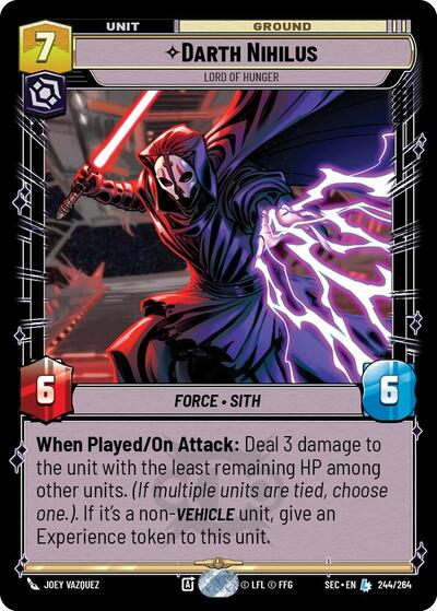 Darth Nihilus, Lord of Hunger (Secrets of Power)(SEC-244/264)(L)
