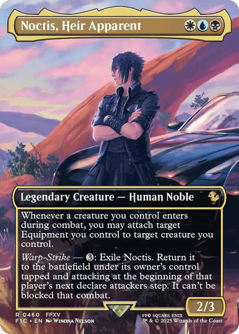 Noctis, Heir Apparent - Borderless (Final Fantasy Commander)(FIC-460)(R)