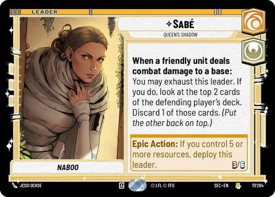Sabé, Queen's Shadow (Secrets of Power)(SEC-017/264)(S)