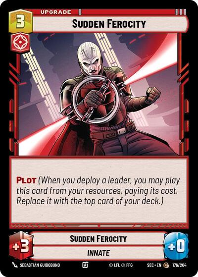 Sudden Ferocity (Secrets of Power)(SEC-176/264)(C)