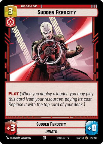 Sudden Ferocity (Secrets of Power)(SEC-176/264)(C)