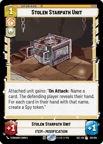 Stolen Starpath Unit (Secrets of Power)(SEC-210/264)(R)