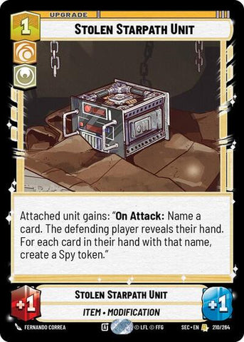 Stolen Starpath Unit (Secrets of Power)(SEC-210/264)(R)
