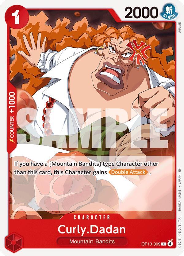 Curly.Dadan (Carrying On His Will)(OP13-009)(C)