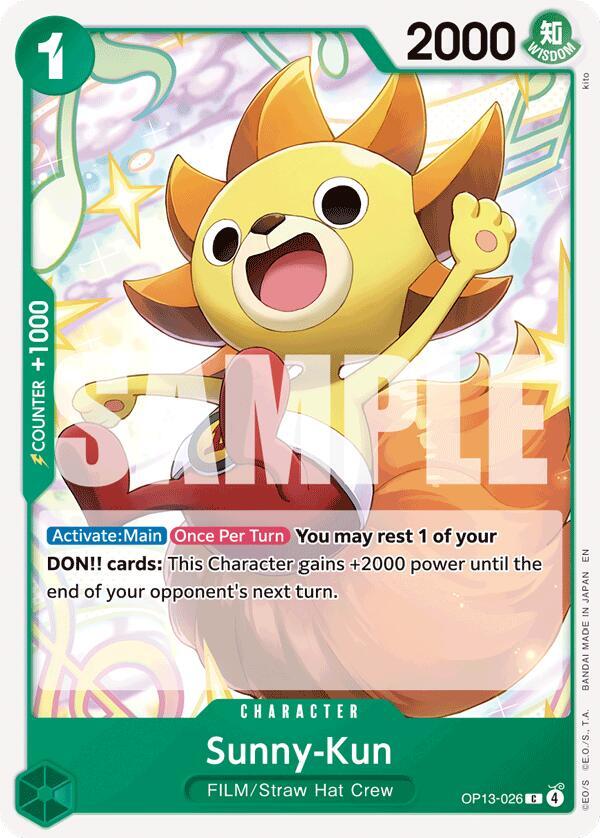 Sunny-Kun (Carrying On His Will)(OP13-026)(C)