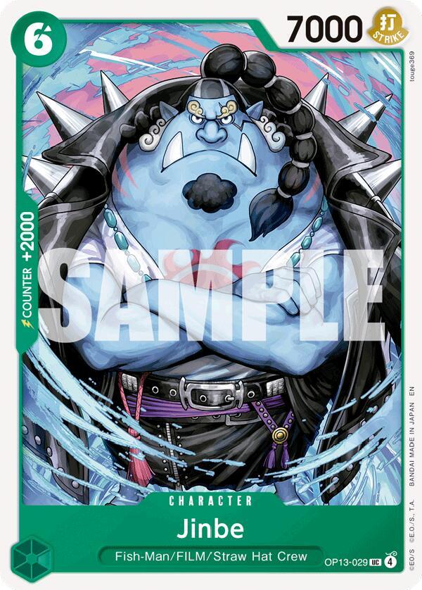 Jinbe (Carrying On His Will)(OP13-029)(UC)