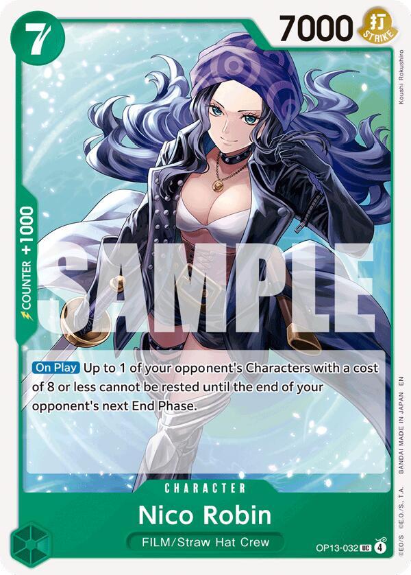Nico Robin (Carrying On His Will)(OP13-032)(UC)