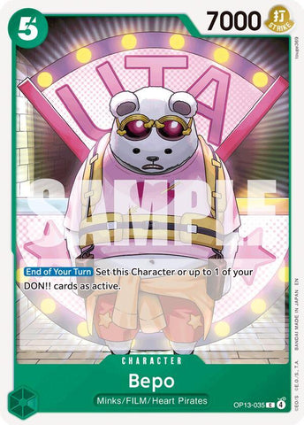 Bepo (Carrying On His Will)(OP13-035)(C)
